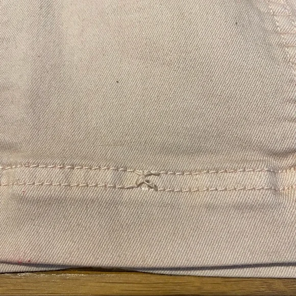 Free People Modern Femme Denim Mini Skirt in Tan Camel size 6 - Picture 6 of 10